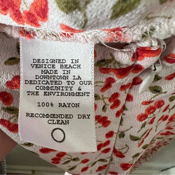 Flynn Skye Parker Cherry Print Strapless Jumpsuit - Picture 10 of 10